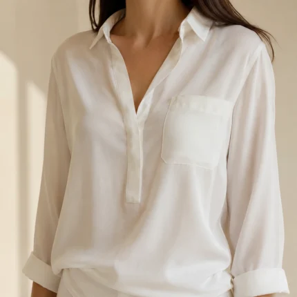 Camisa blanca de mujer — Maria Antonieta