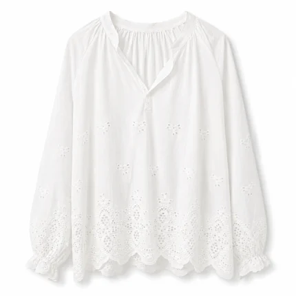 Blusa Agustina Blanca - Maria Antonieta