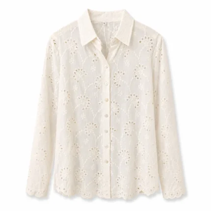 Camisa Manuela Natural - Maria Antonieta