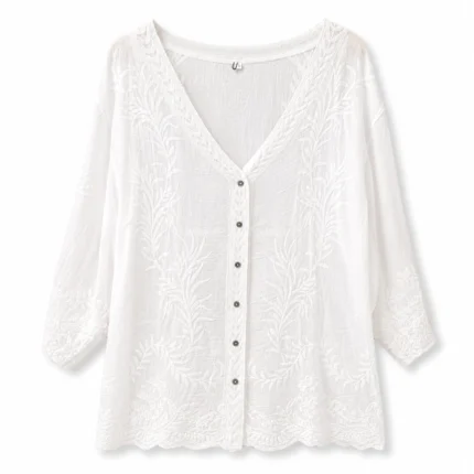 Camisa Victoria Blanca - Maria Antonieta