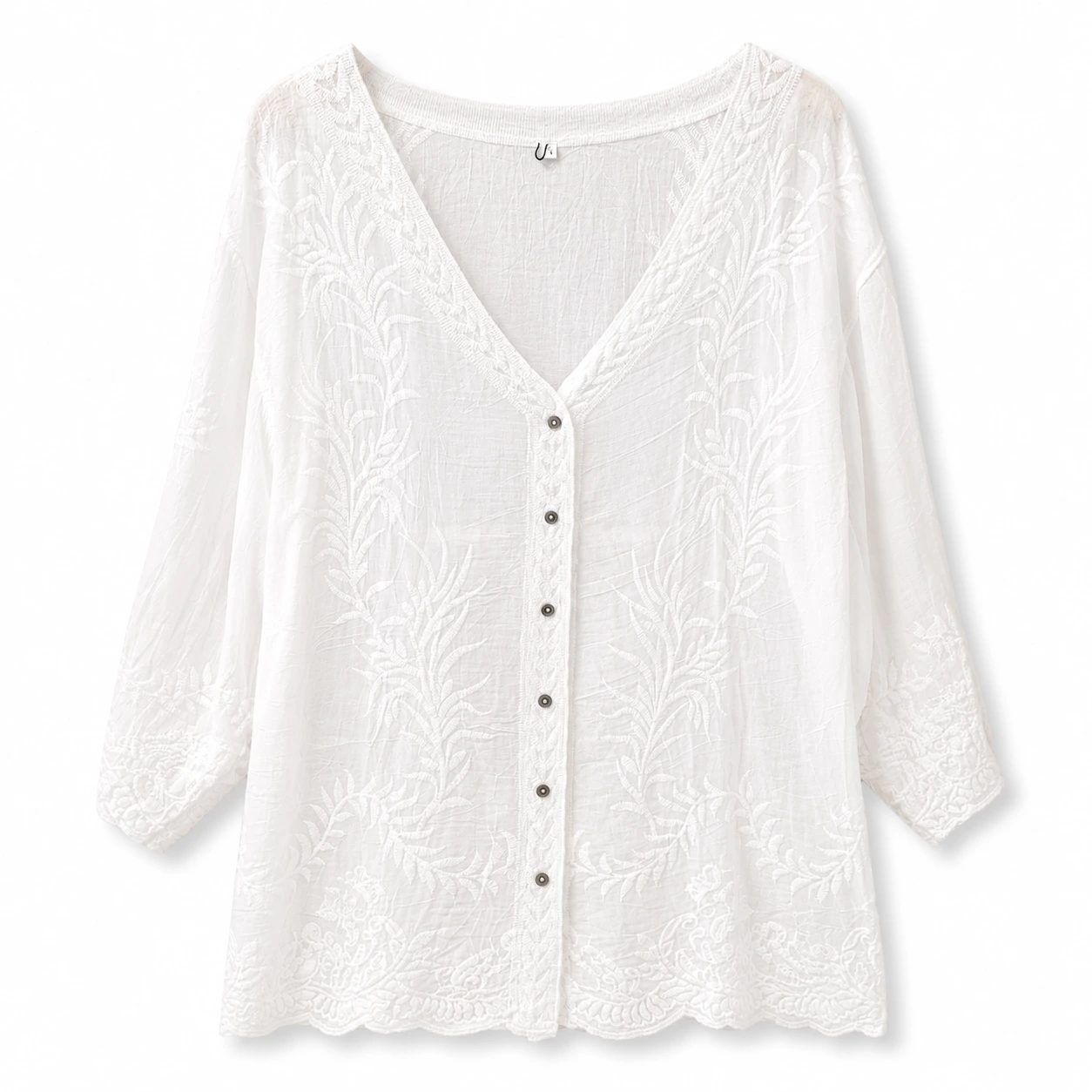 camisa-victoria-blanca-1-maria-antonieta Camisa Victoria Blanca - Maria Antonieta