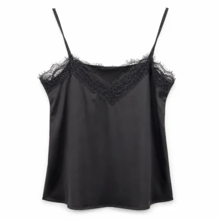 Blusa Musculosa Antonia Negra - Maria Antonieta