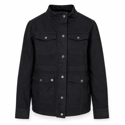 Parka Ofelia Negra - Maria Antonieta